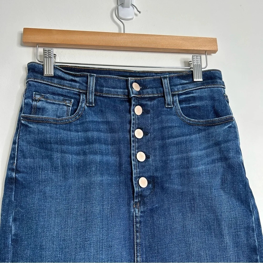 J Brand Roleen Denim Skirt‎ - Picture 4 of 10